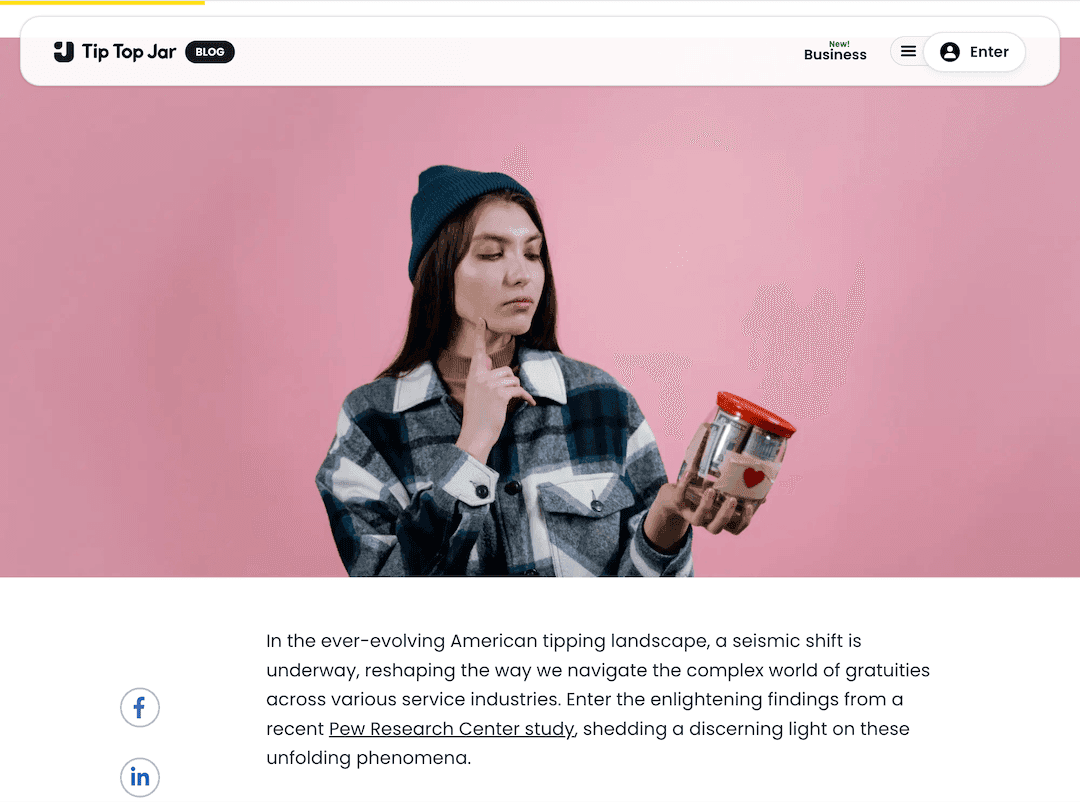 Tip Top Jar: Micropayments App preview